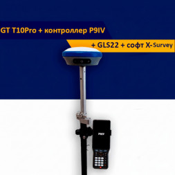 GT T10Pro+контроллер P9IV + софт X-Survey + GLS22